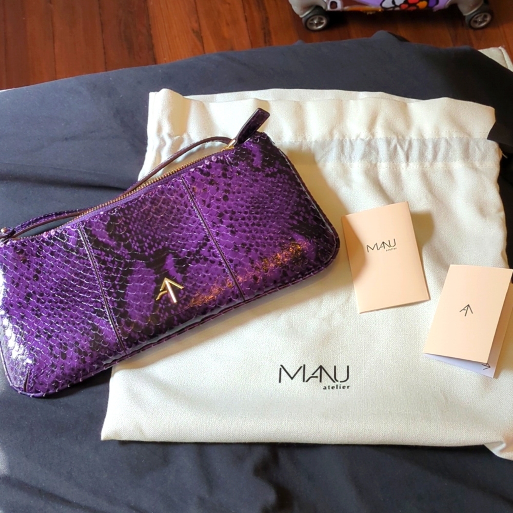 Purple Manu Atelier bag